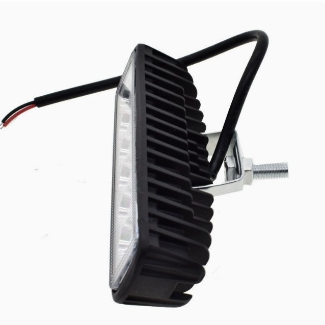 15.3 * 4.2cm alto 18w automóvil 6led lámpara de trabajo lámpara de mantenimiento auxiliar lámpara diurna image 3