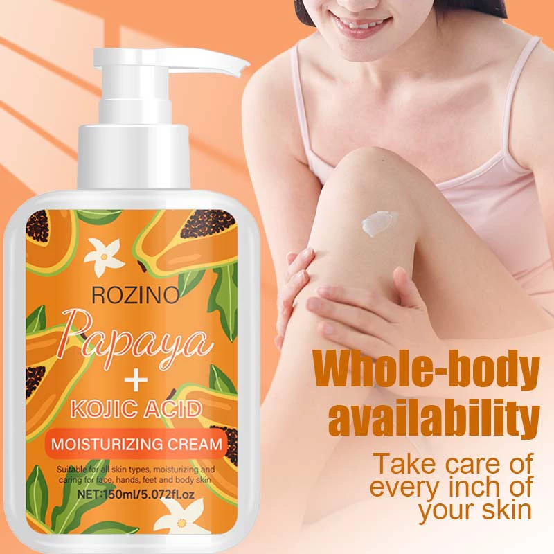 Эксклюзивный трансграничный увлажняющий лосьон с папайей и койевой кислотой для увлажнения всего тела, увлажняющий, сухой и увлажняющий, увлажняющий лосьон для тела с длительным ароматом