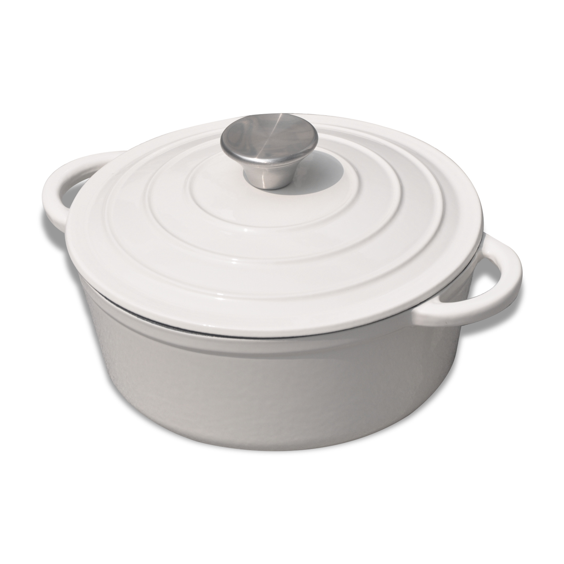 French-style vintage enamel cast iron pot, household deep stew pot, large capacity slow-cooking pot, direct sales from manufacturer, thickened cast iron enamel pot