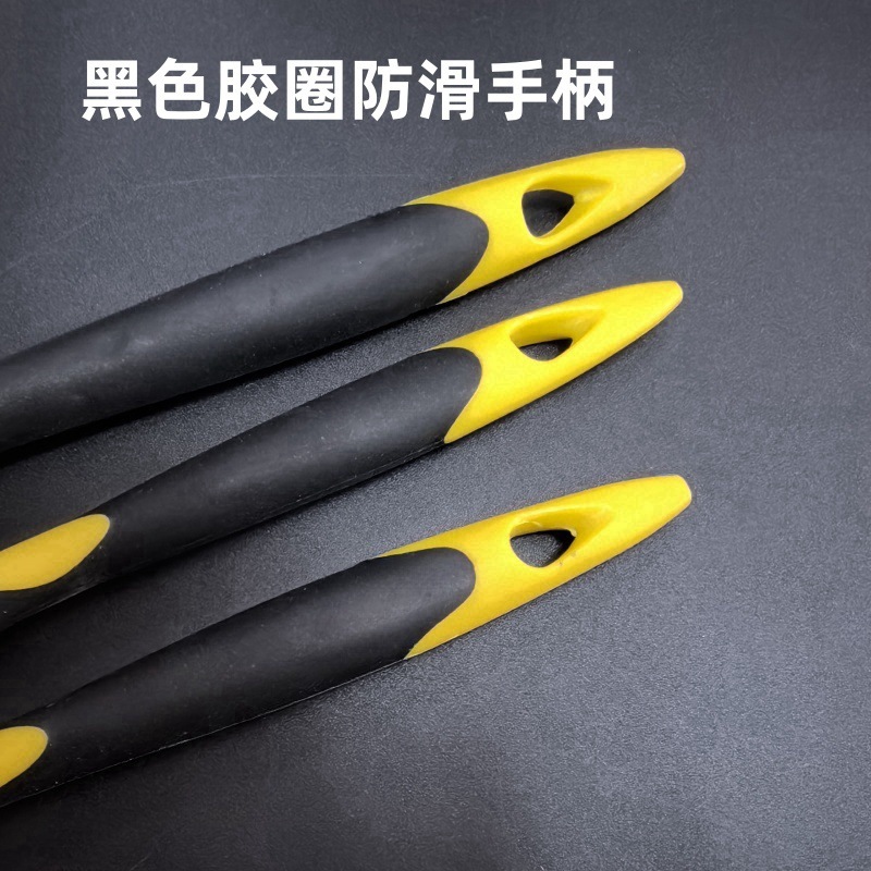 厂家直销优质圆头刷 5件套白色长柄磨尖丝圆头刷汽车缝隙扫灰除尘|undefined