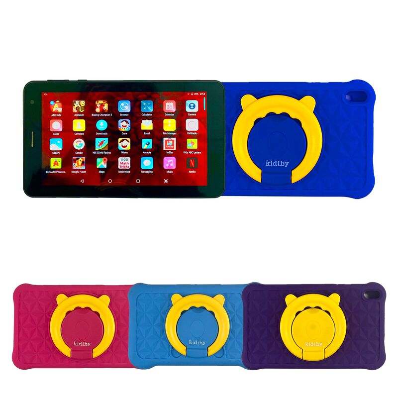 New Cross-Border Hot-Selling Children's Tablet Computer Android Smart 7inch Quad-Core 256Gb with Sim Card Slot for Calls, Exclusively Available Overseas