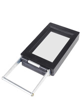 刻章机曝光盒激光光敏雕刻机配件夹具光学玻璃金属手持式夹具