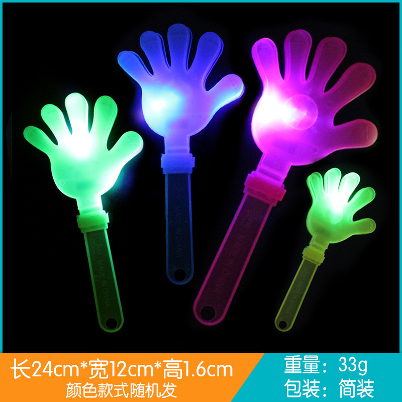 Aplaudación luminosa verde oscuro de 24cm