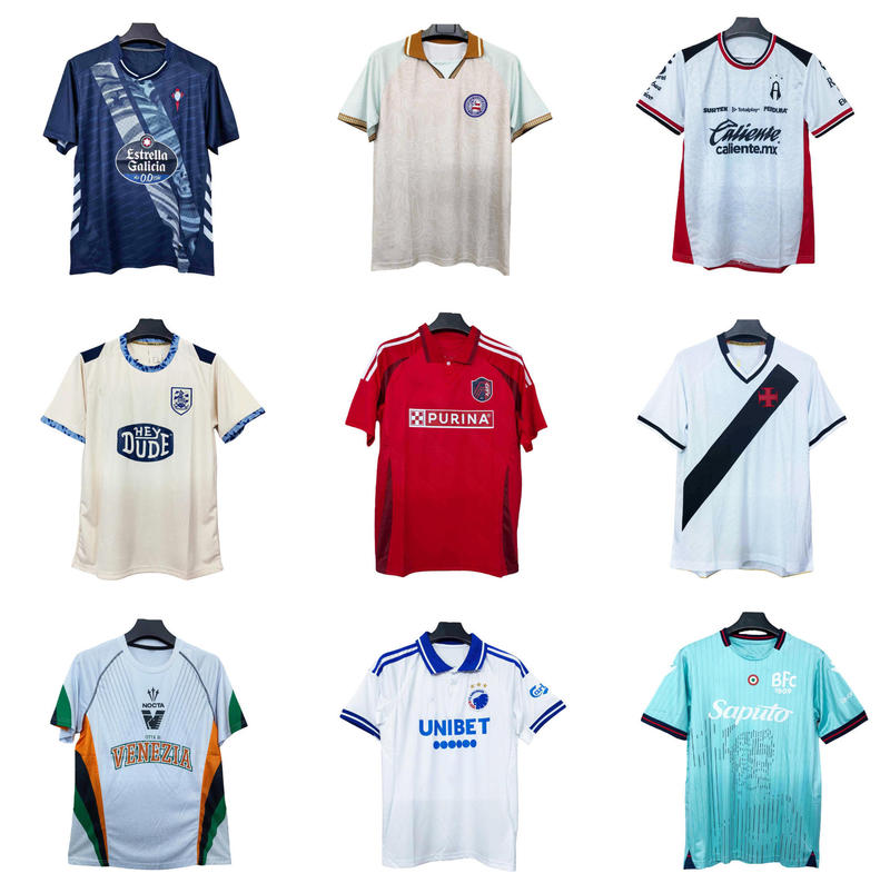 New Rare Football Jerseys S-4Xl Large Size Football Sports Short-Sleeved Jerseys Fan T-Shirts Team Factory Direct Sales New Rare Football Jerseys S-4Xl Large Size Football Sports Short-Sleeved Jerseys Fan T-Shirts Team Factory Direct Sales