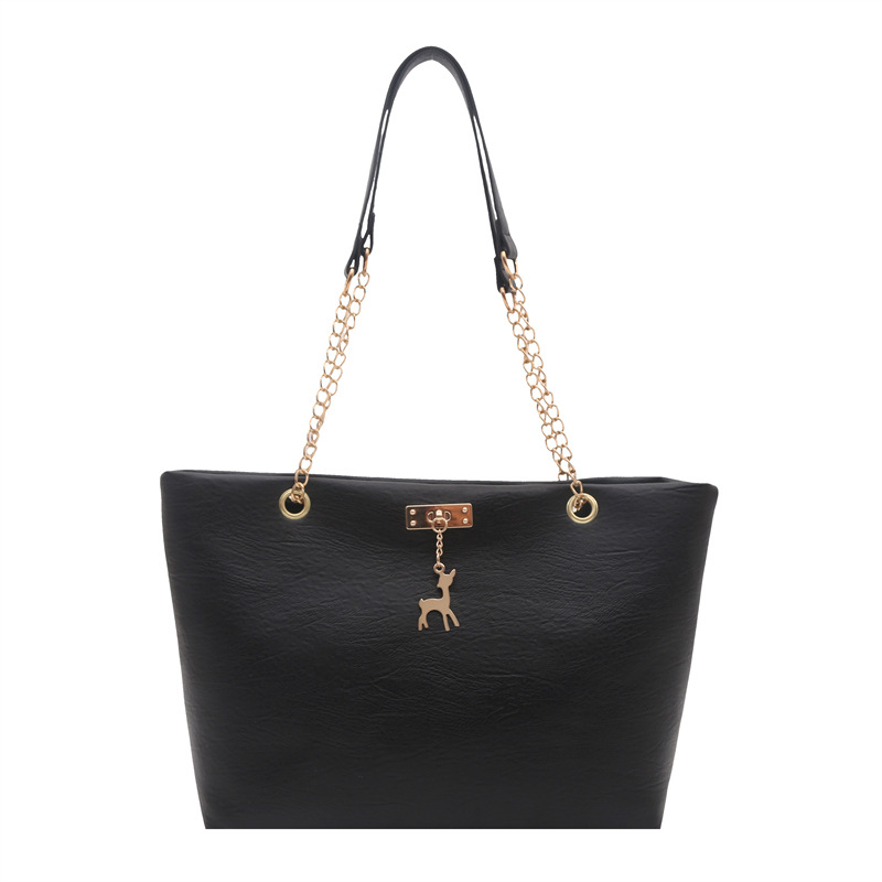 Bolsas de gran capacidad de mujeres de este año, cadenas de moda populares de hombro de alto nivel, bolsas de transporte polivalentes extranjeras