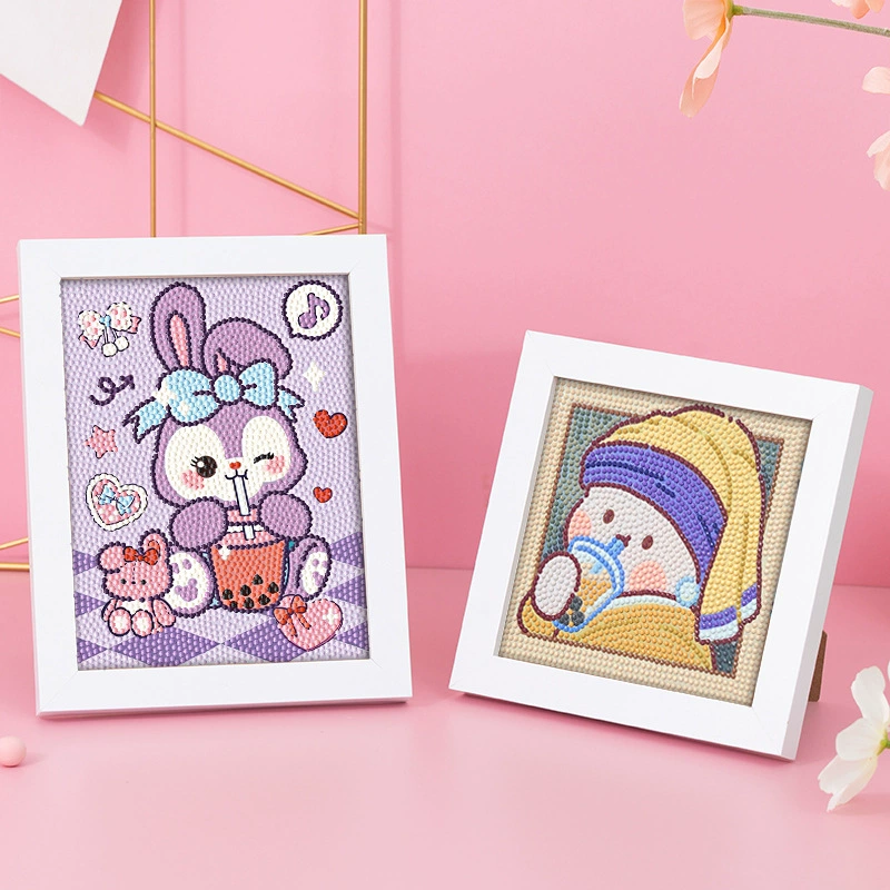 Cartoon Diamond Painting 2024 Новые Детские DIY Handmade Звезда Дайлу Алмазная Паттипация высокоценная подарочная