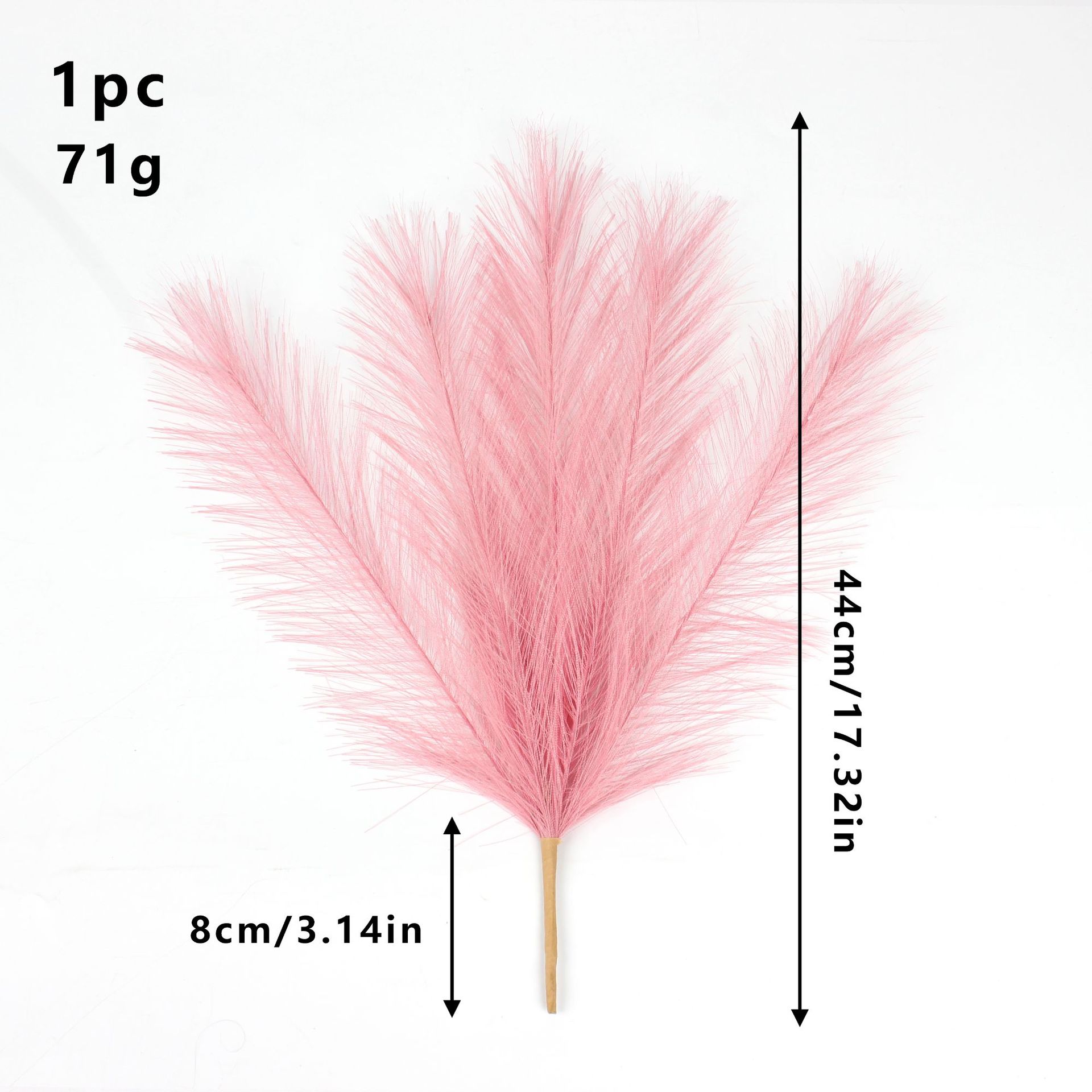 5포크 로즈 레드 팜파스