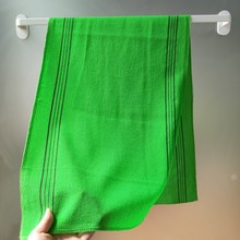 加长加宽长条搓背条单层薄款特粗纱摩擦搓灰布料搓背满和