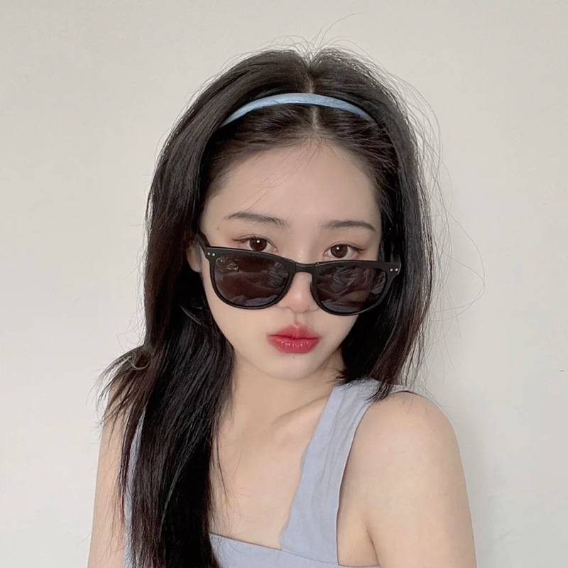 2021 Nuevo Focus plegable gafas de sol de moda de verano protección UV protección solar gafas de sol de moda cara redonda adelgazamiento