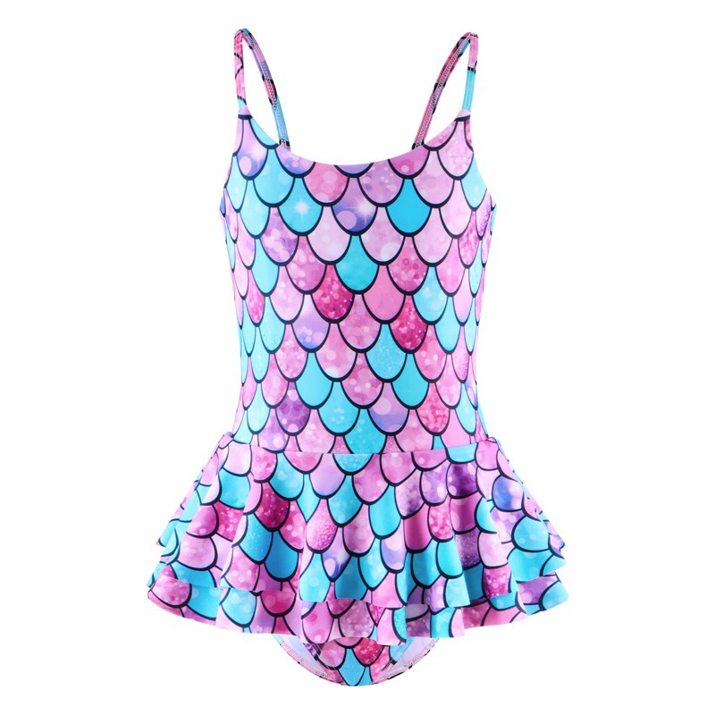 Купальник для детей купальный костюм для девочек купальный костюм купальник русалка бикини для девочек