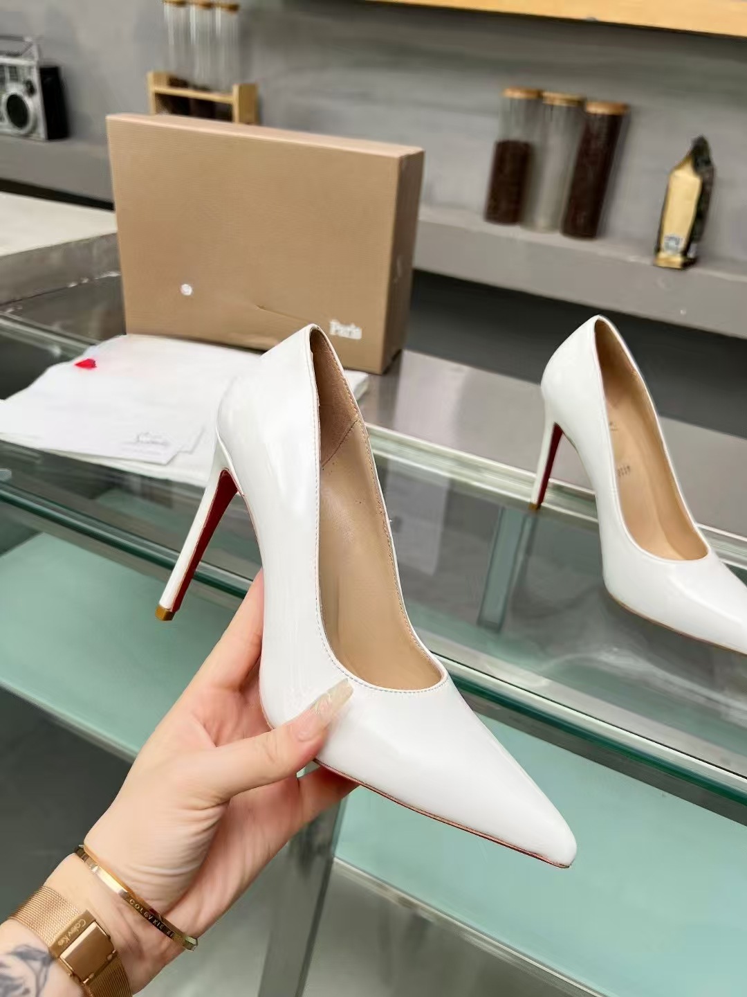 화이트 8CM
