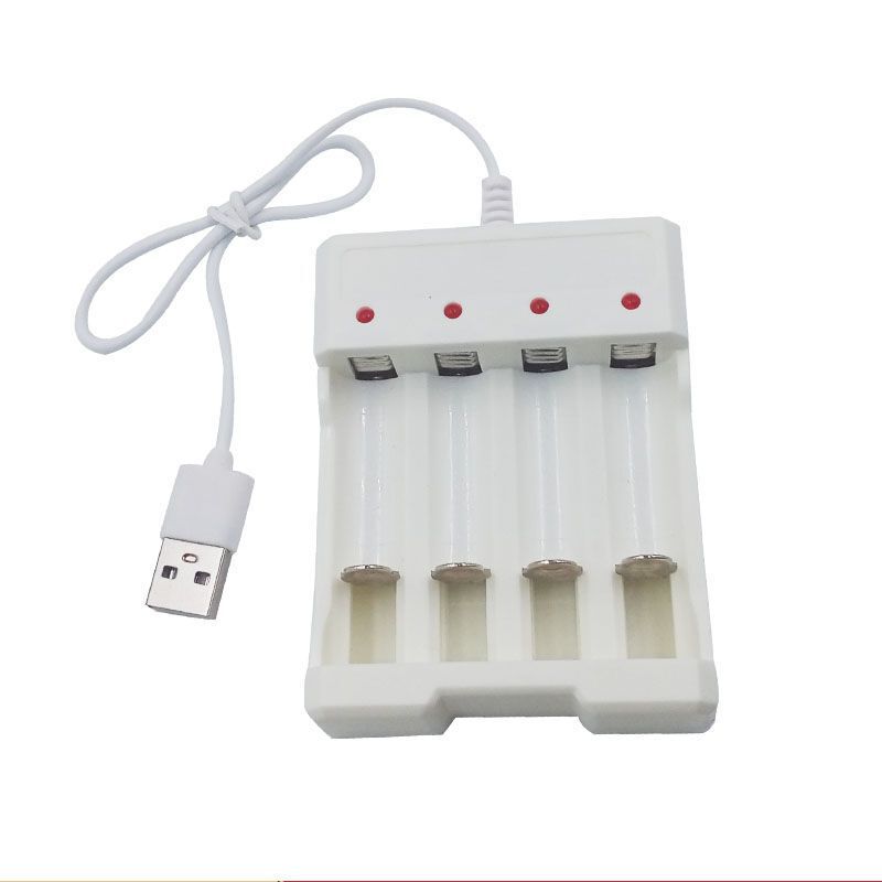 4-slot charger No. 5 No. 7 battery charging independent charging No. 5 No. 7 battery charger