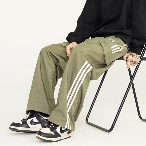 Men's Athletic Lounge Track Pants Running Pants Summer Marathon Fitness High-Elasticity Loose Training Quick-Dry Pants