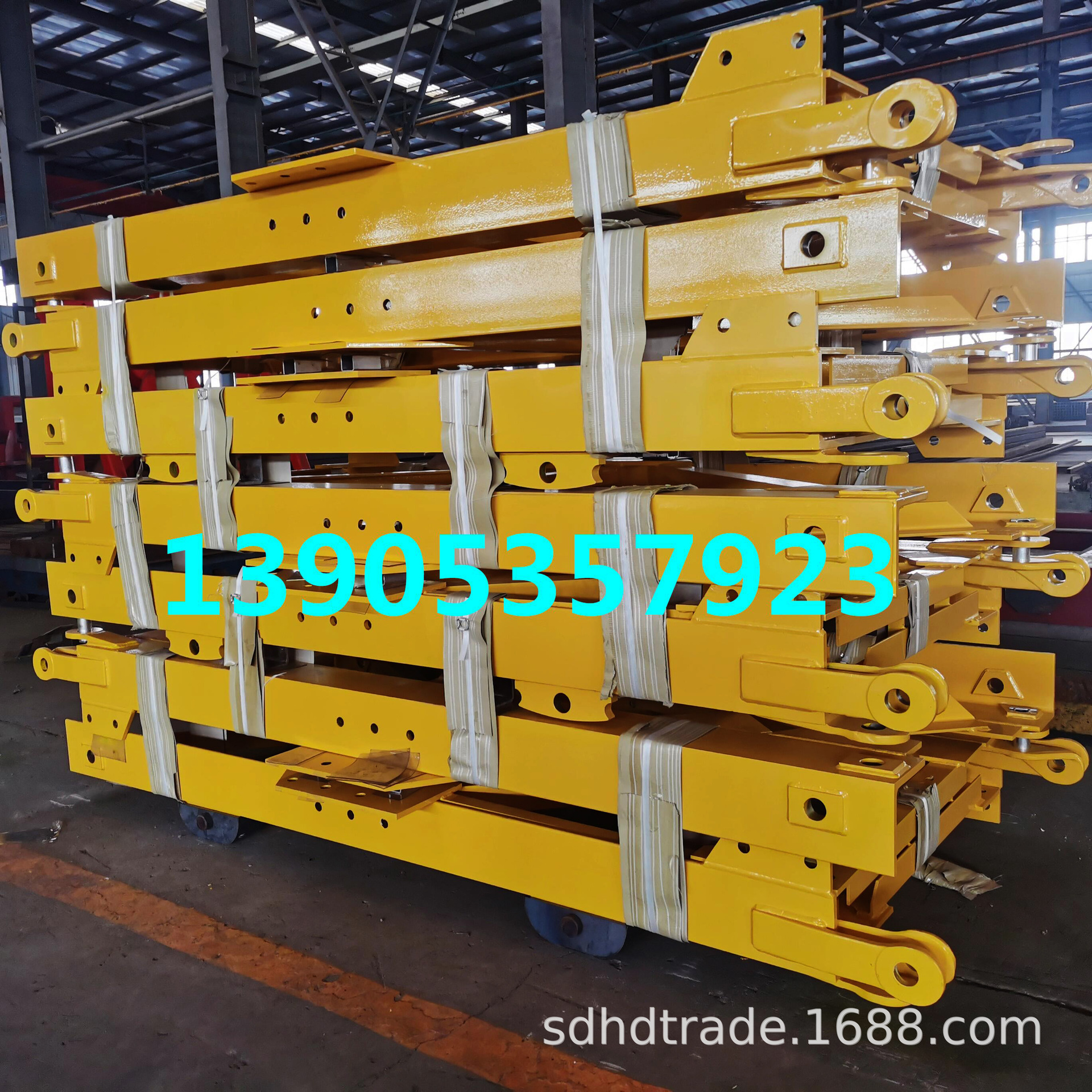 山东鸿达6015行走式塔机 动臂塔机 平头塔机小高层建设工程塔吊