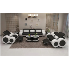 美式厂家批发简约现代时尚创意民用沙发牛皮家具沙发123组合