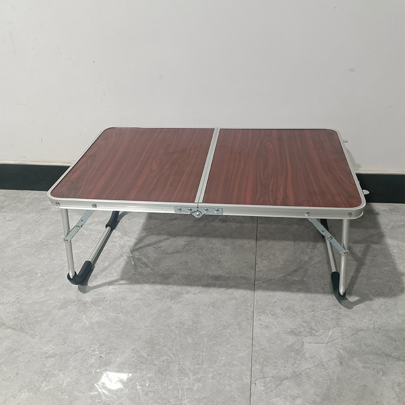 Mesa plegable de aleación de aluminio para cama, escritorio para computadora, comedor posparto, juegos infantiles, multifuncional, fácil almacenamiento, dormitorio para estudiantes