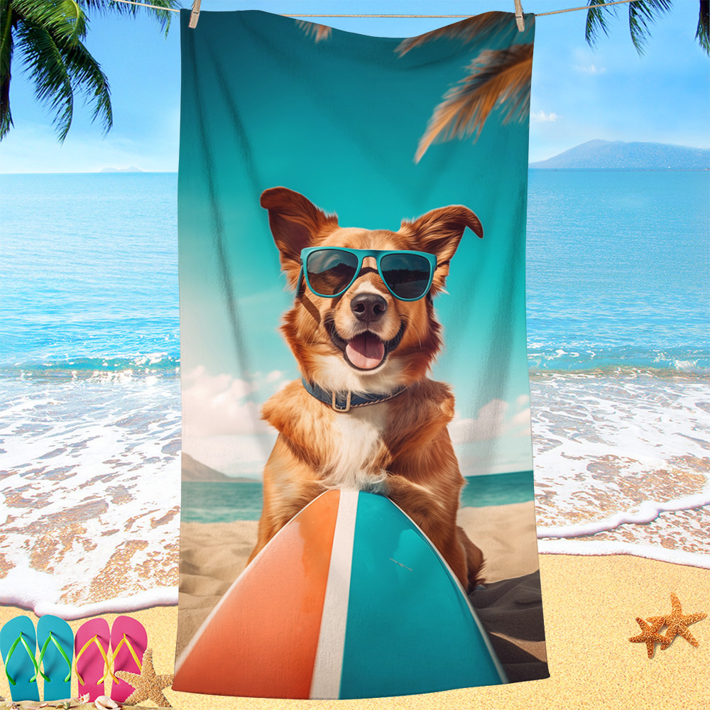 Toalla de playa con estampado de cocotero, especialmente para 240g de microfibra de comercio exterior, toalla de baño de playa de natación