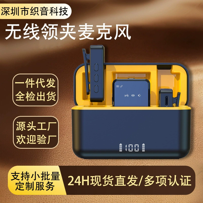 Беспроводной петличный микрофон SX12, бестселлер для трансграничных продаж, частная модель, для живой записи и видеосъемки с шумоподавлением