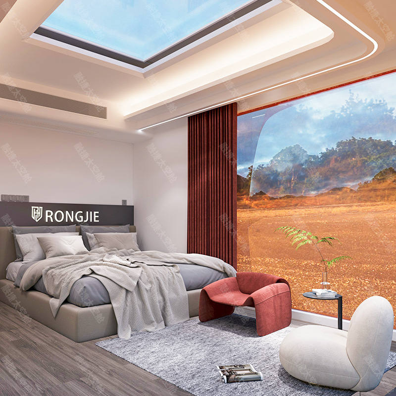Casa Móvil Cápsula Espacial Rongjie, Alojamiento en Zona Turística, Hotel de Camping, Fabricante de Casas Integradas, Alojamiento en Cápsula Espacial