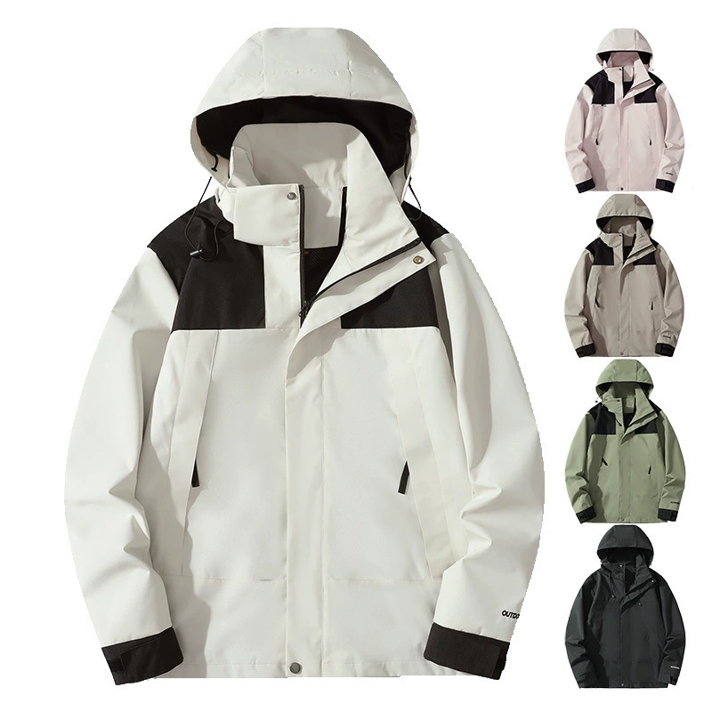 24 новые наружные мужские куртки женские весенние и осенние тонкие ветровки куртки водонепроницаемые ветрозащитные рабочие костюмы печатные LOGO групповая покупка
