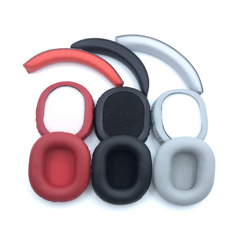Suitable for Edifier W800Bt W800X W808Bt Headphone Covers, Sponge Covers, Ear Pads, Headband Leather Headband Cushion