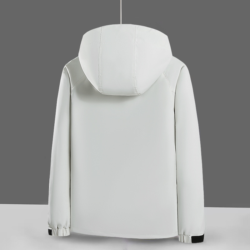Montaña al aire libre a prueba de viento impermeable abrigo de vestir de asalto moda masculina primavera y otoño americano función de montaña chaqueta de trabajo