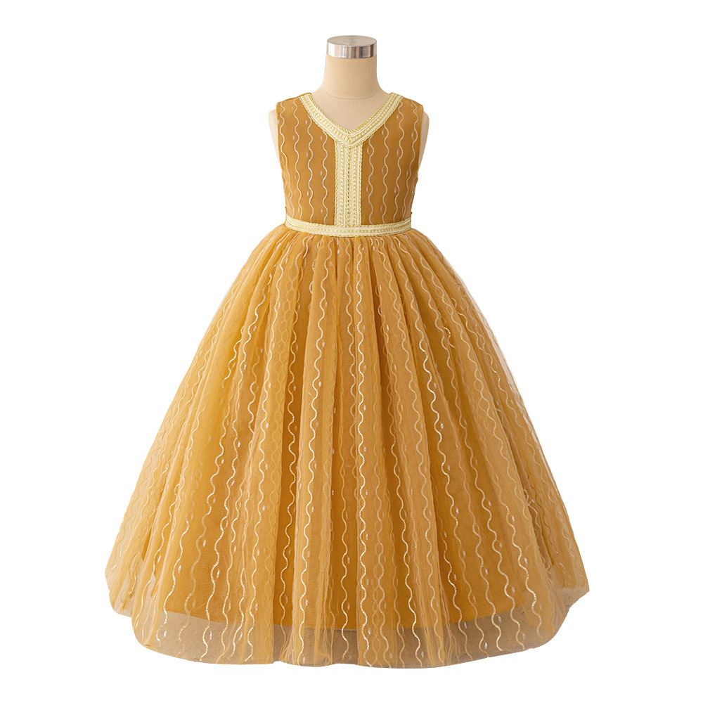 2026 nuevo vestido de niños vestido de espectáculo vestido de princesa vestido de cumpleaños vestido de flores vestido vestido de niños vestido