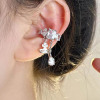 Small design universal sophisticated advanced earrings, simple and elegant design, high-quality style