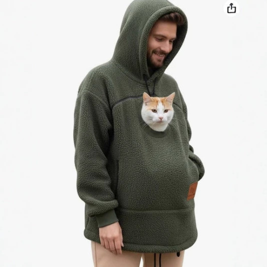 2026 Cross-Border European and American Style Fleece Hoodie for Cats, Dogs, and Pets, Unisex, Loose Fit, Casual, Warm Sweatshirt 2026 Cross-Border European and American Style Fleece Hoodie for Cats, Dogs, and Pets, Unisex, Loose Fit, Casual, Warm Sweatshirt