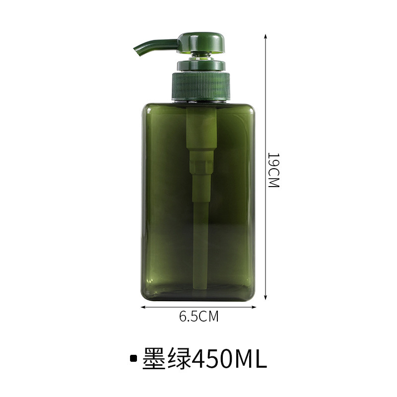 Vuông xanh lục đậm 450ml