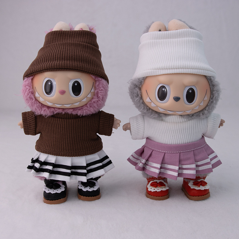 第一世代、第二世代、第三世代ラブブ JKベビー服ラブブプリーツスカート座りパーティー マカロンガールシリーズ服バッチ|undefined