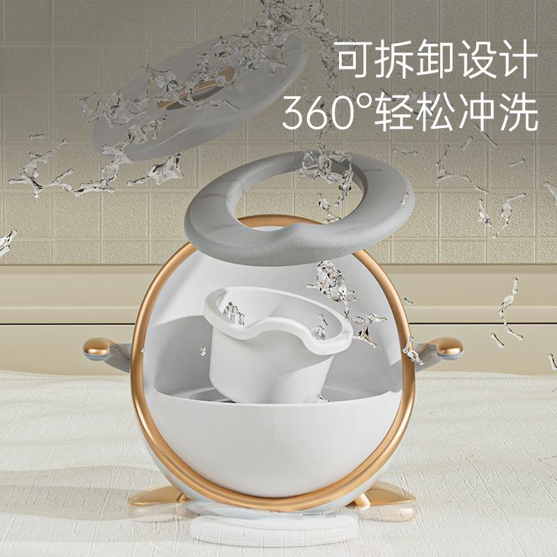 Orinal para niños, orinal para bebés, orinal para entrenamiento de ir al baño para niños y niñas, asiento de inodoro para niños de 0 a 3 años, orinal de PP, modelo mejorado