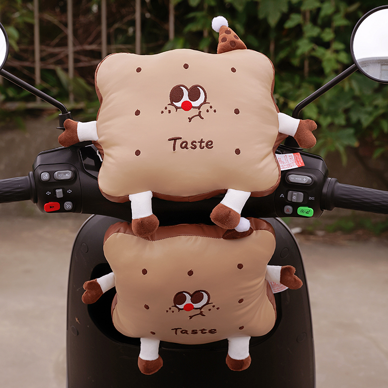 Cojín de protección de cabeza anticolisión para automóviles eléctricos, asiento infantil frontal impermeable, almohada anticolisión para automóviles de baterías para bebés