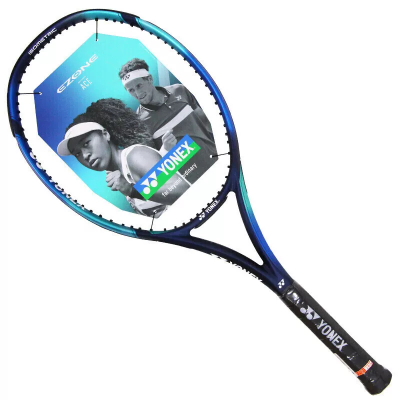 Ракетка Yenix Tennis 102 большая ракетка 7-го поколения, полноуглеродная ezaex небесно-голубая G2 ~260 г, для сетовой игры