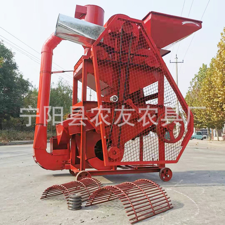除尘花生脱壳机全自动油坊配套花生脱壳机立式花生去尘脱壳机