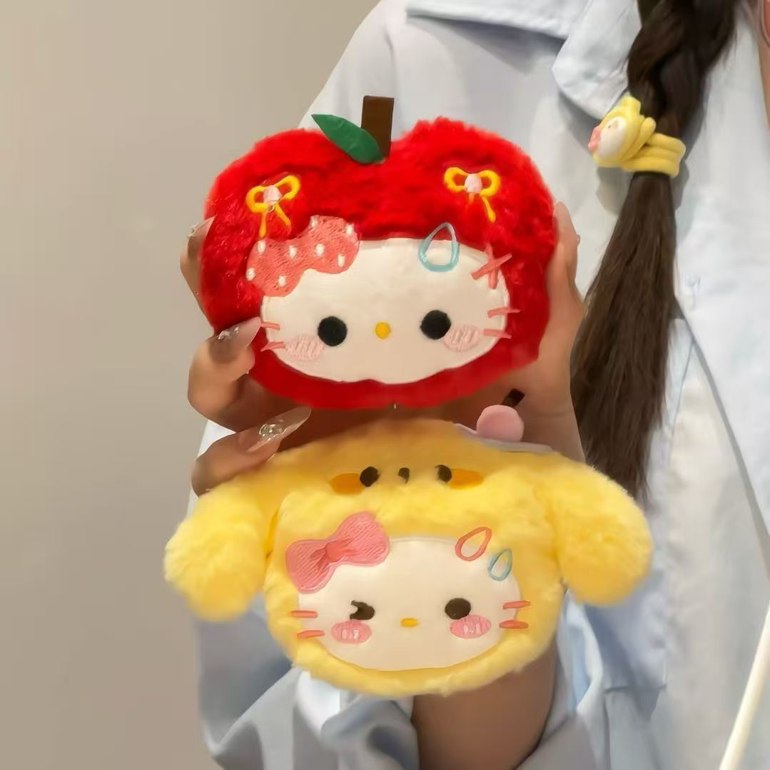 新款创意水果kt公仔挂件少女心百搭玩偶挂坠钥匙扣背包挂饰礼物