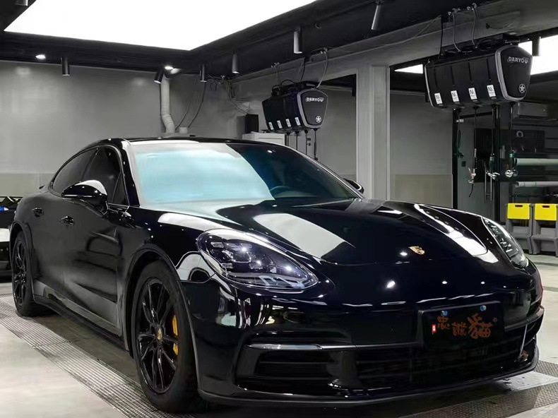 Car Imported Tpu Ultra-Bright Crystal Piano High-Gloss Black Full Car Paint Protective Film Color-Changing Film Repair and Anti-Dividing