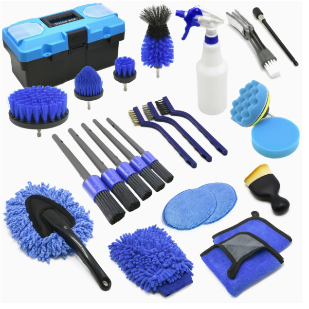 빨간색 + 파란색, 26개 세트, 플라스틱