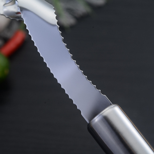 Creative Multi-functional Kitchen Tool Stainless Steel Pepper Deseeder Pepper Stem Remover Seed Extractor Core Extractor Wholesale