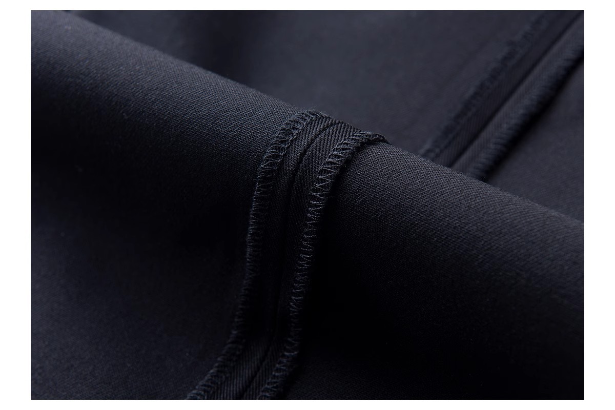 Quần culottes nữ ống rộng cạp cao dáng suông — Màu đen chi tiết 25