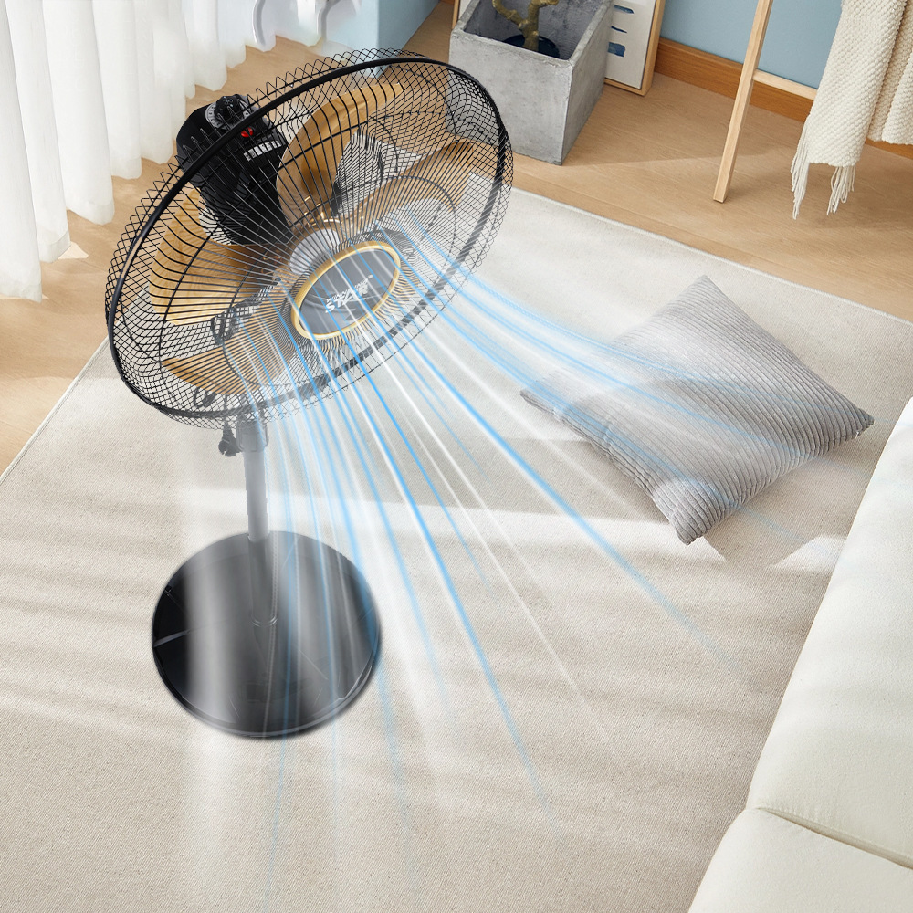 Winningstar negocio transfronterizo 18 pulgadas hogar de alta potencia móvil cabeza portátil piso ventilador eléctrico