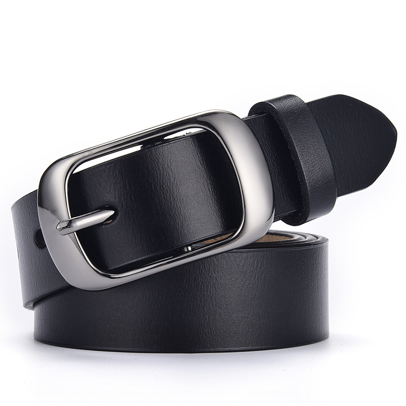 Cinturón de Cuero Suave de Moda Versátil Estilo Coreano para Mujer, Nuevo Cinturón de Moda