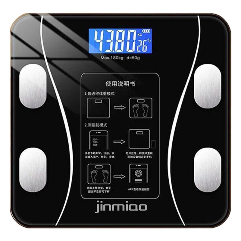 Escala de grasa corporal inteligente de carga balanza electrónica balanza fabricante hogar cuerpo escala Bluetooth adulto grasa escala medidor de pesaje