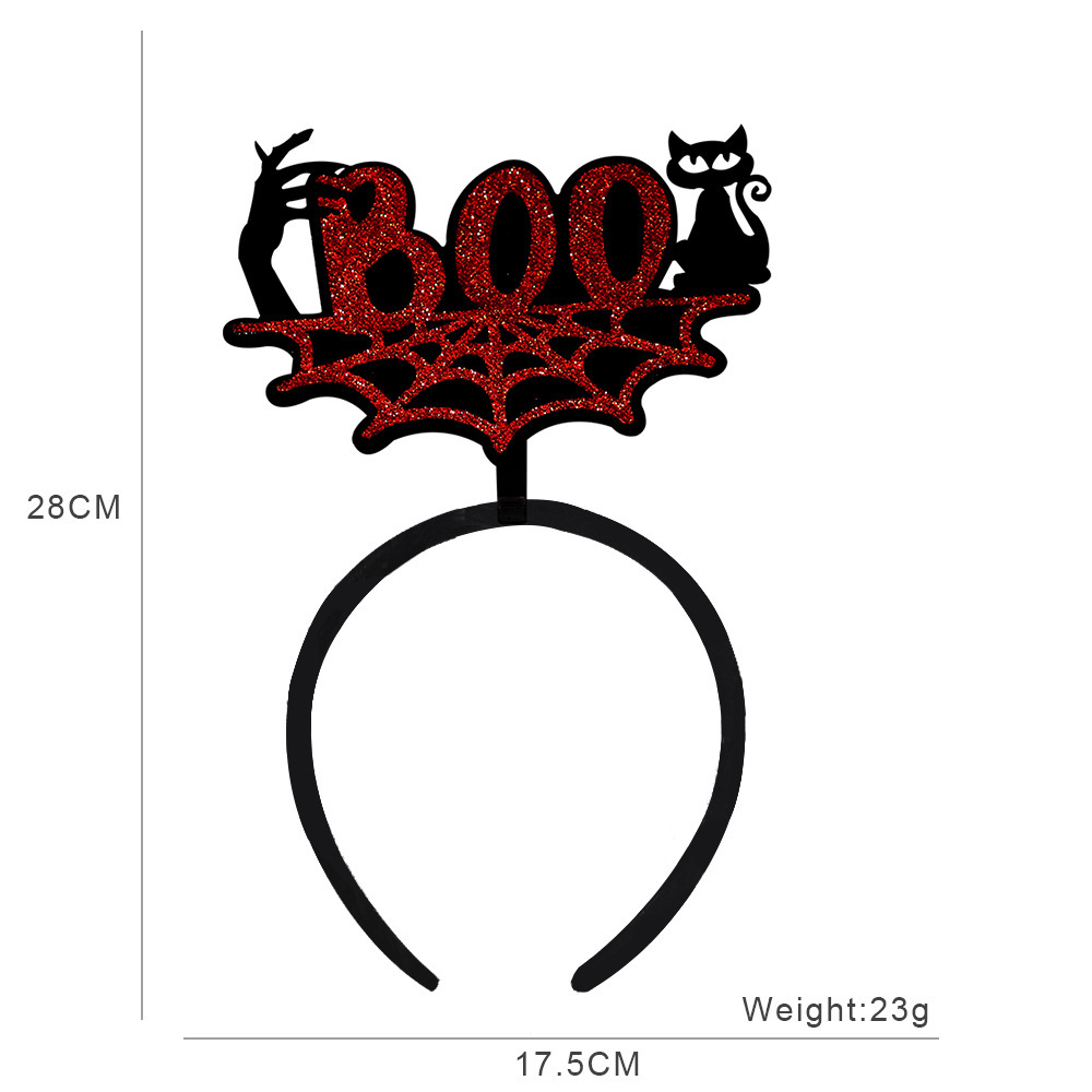 Diadema Decorativa para Halloween de Plástico y Fieltro para Fiesta de Disfraces image 16