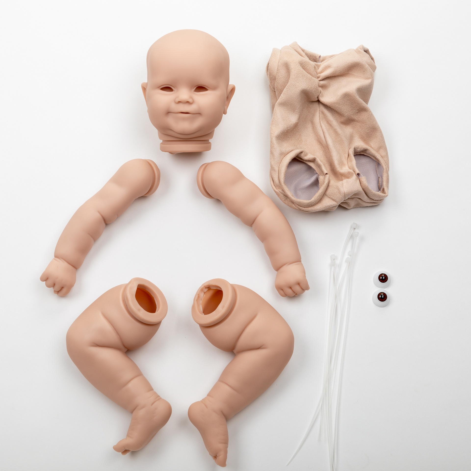 Una variedad de simulación bebé renacido muñeca molde de Harlow de abril de suministro transfronterizo