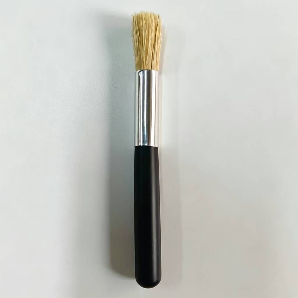 Electrostatic Factory Wooden Handle Coffee Cleaning Brush Coffee Machine Grinder Dust Removal Soft Bristle Brush Commercial Machine Brush