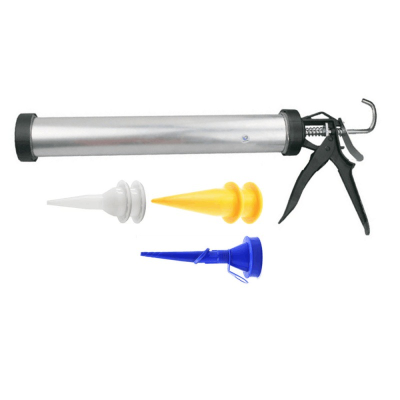 7件套填缝工具玻璃胶压胶枪涂抹喷嘴多角度密封胶喷嘴