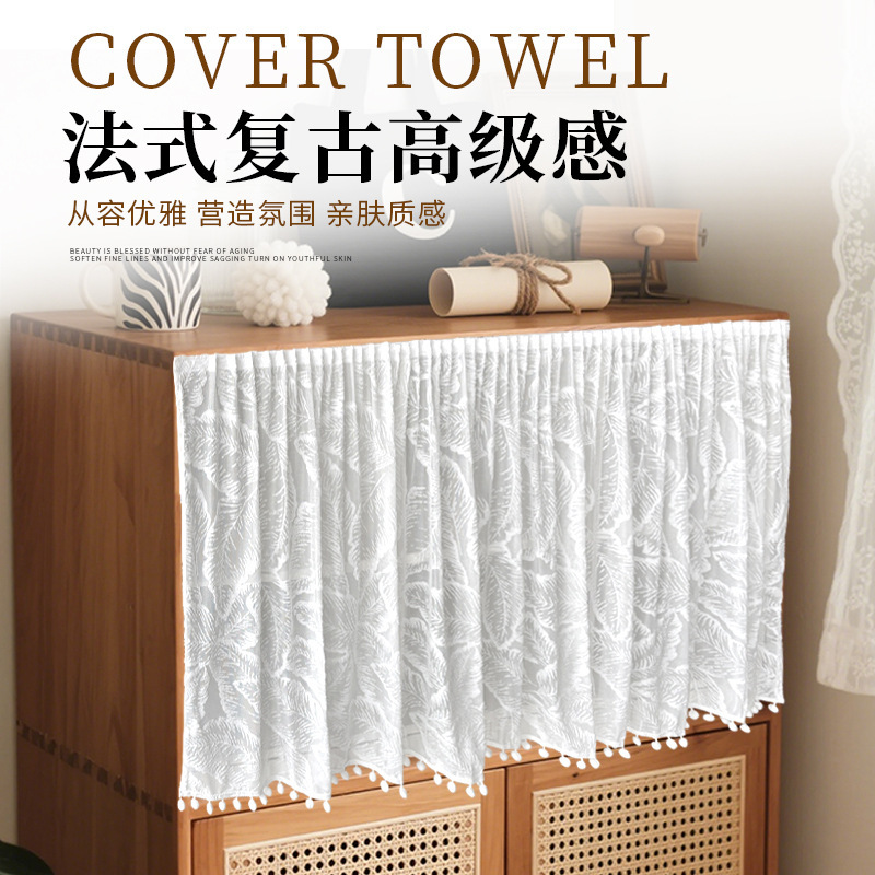 Open Cabinet Door Curtain to Cover Clutter, No-Drill Hanging Curtain, Short Curtain for Bookcases and Shoe Cabinets, Dust-Proof Sheer Curtain Open Cabinet Door Curtain to Cover Clutter, No-Drill Hanging Curtain, Short Curtain for Bookcases and Shoe Cabinets, Dust-Proof Sheer Curtain