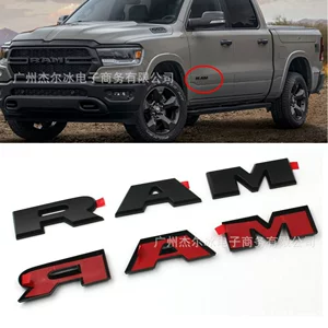 Dodge Ram Kapot Emblemi, Qapı Yan Emblemi, Ram1500 Modifikasiya Stikeri, Yan Emblemi