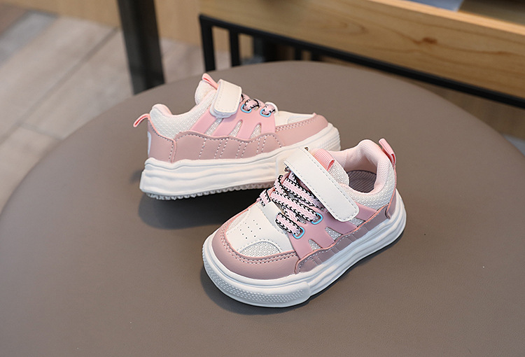 Vårnya Barnsport Pojkar Casual Board Flickor Baby Andas Mesh Upplösta Skor 1-6 år gamla_voghion.com